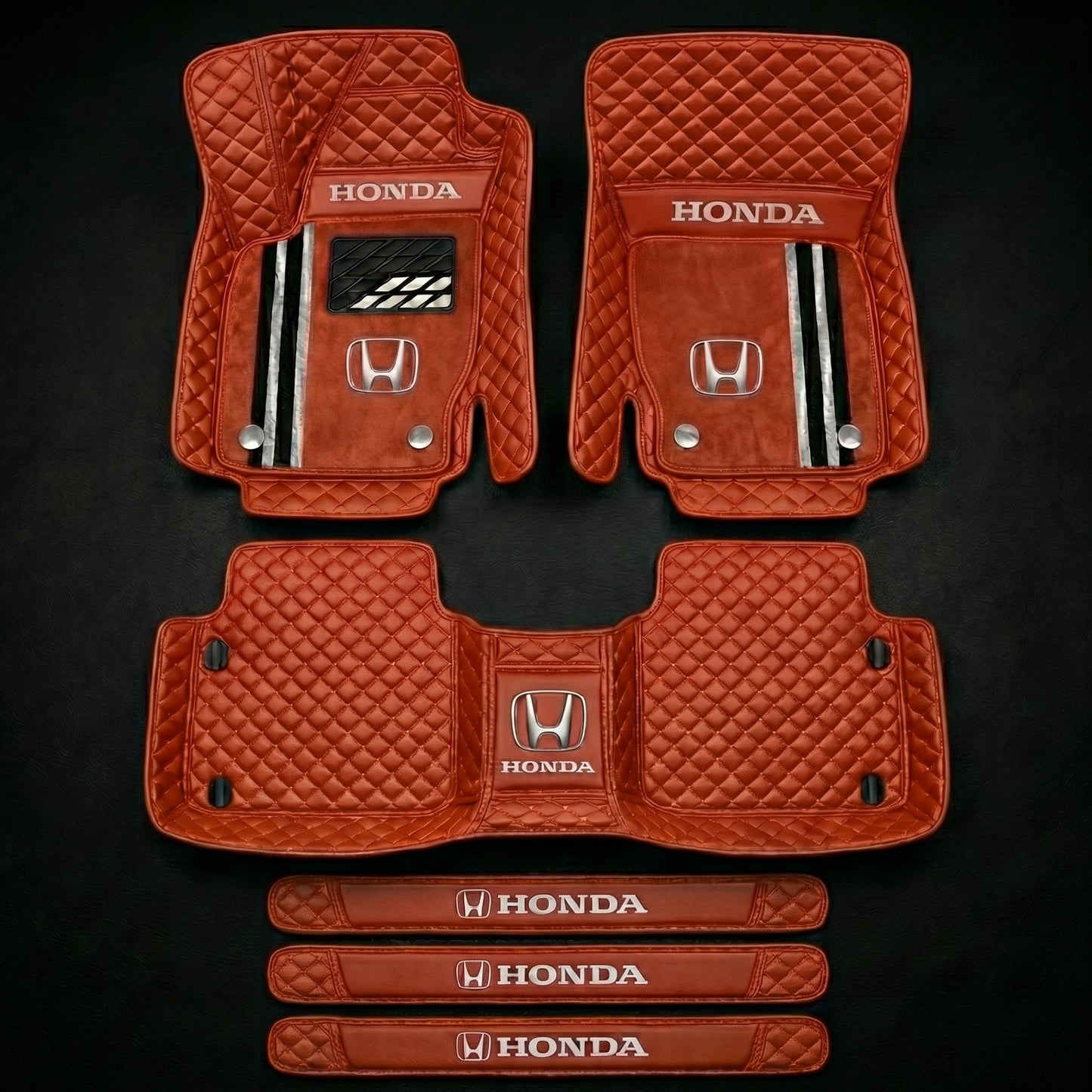 Set di tappetini auto premium, finitura in pelle – pulizia ed eleganza ogni giorno