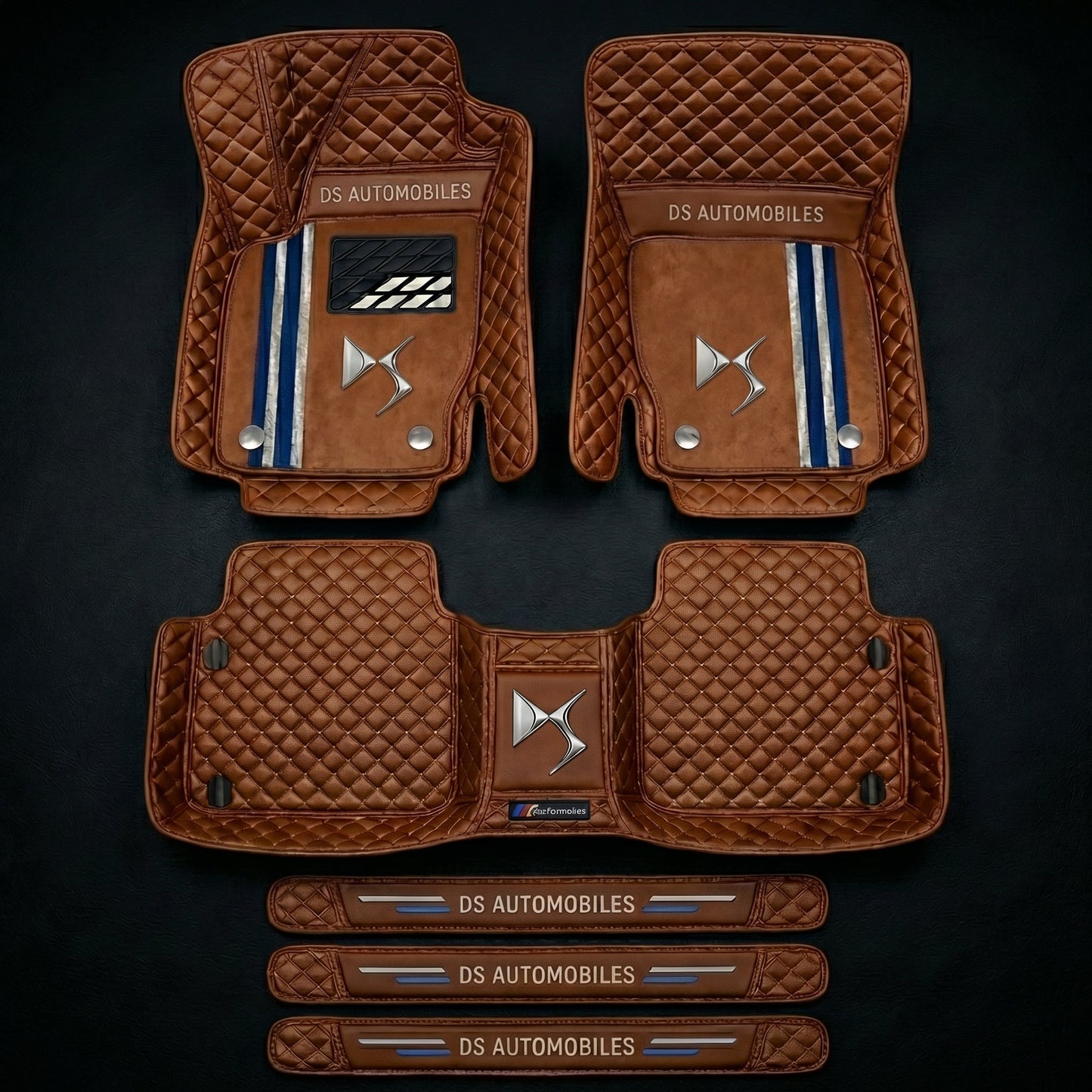 Set di tappetini auto premium, finitura in pelle – pulizia ed eleganza ogni giorno