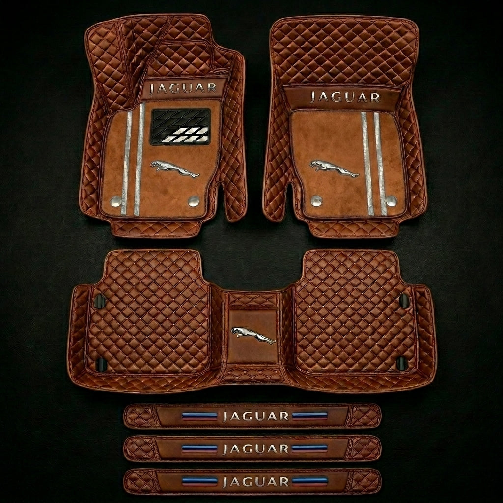 Set di tappetini auto premium, finitura in pelle – pulizia ed eleganza ogni giorno