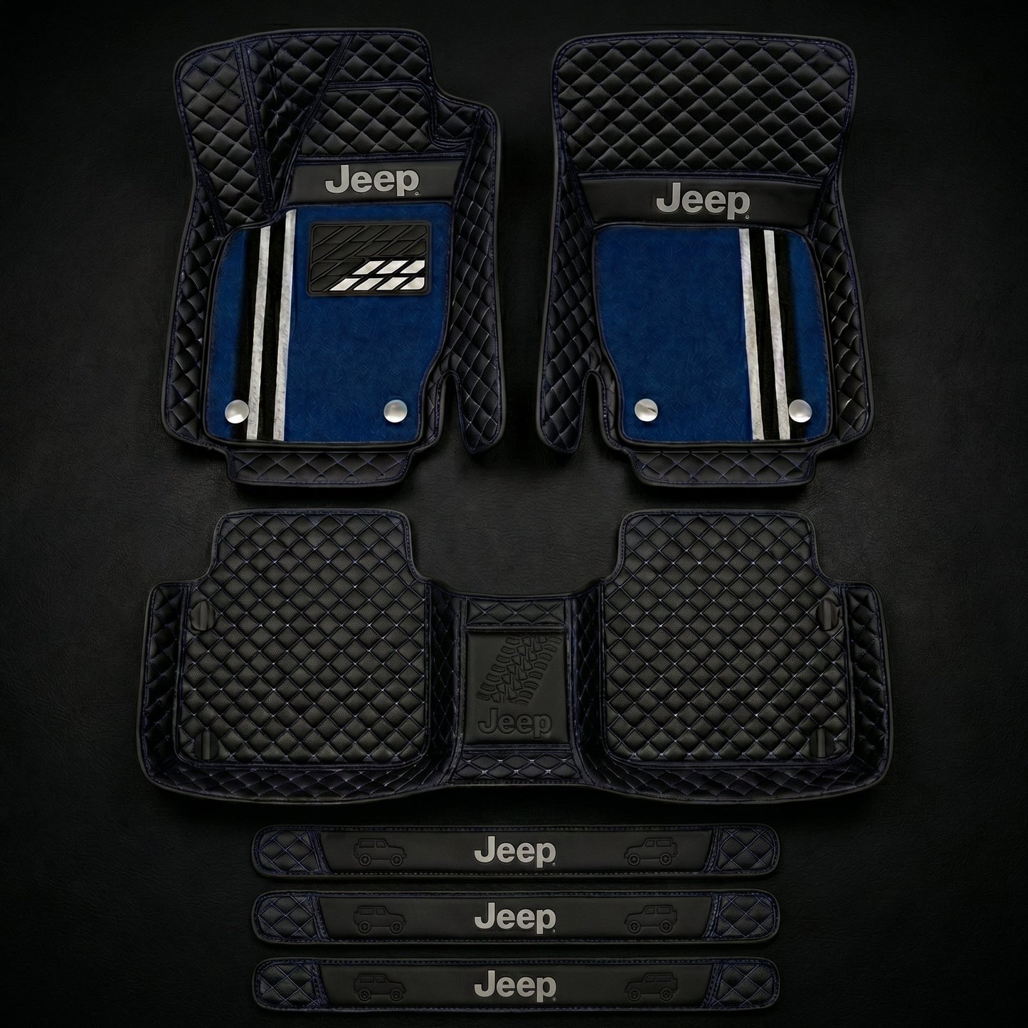 Set di tappetini auto premium, finitura in pelle – pulizia ed eleganza ogni giorno