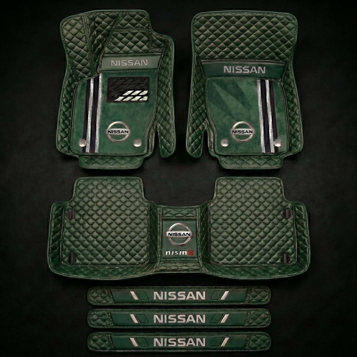Set di tappetini auto premium, finitura in pelle – pulizia ed eleganza ogni giorno