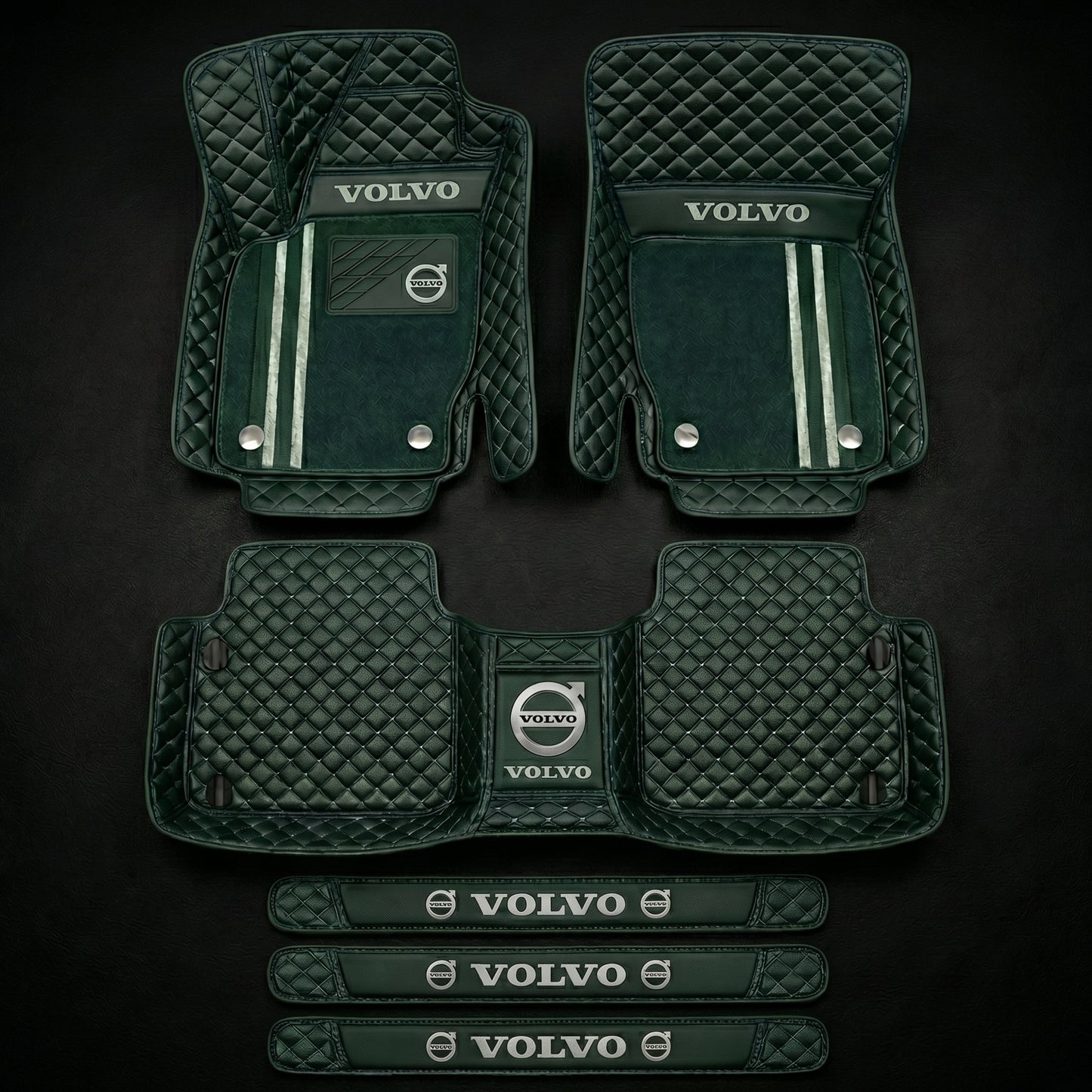 Set di tappetini auto premium, finitura in pelle – pulizia ed eleganza ogni giorno