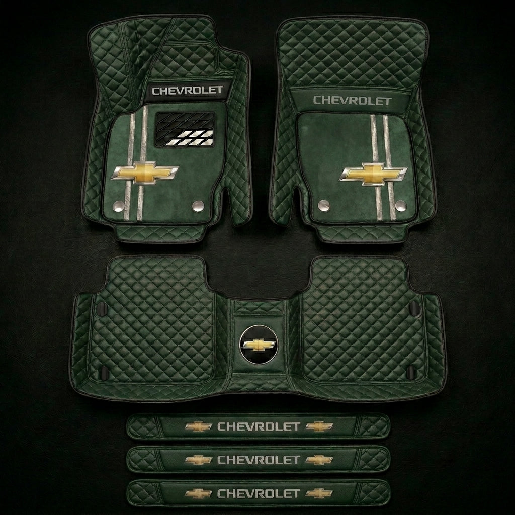 Set di tappetini auto premium, finitura in pelle – pulizia ed eleganza ogni giorno