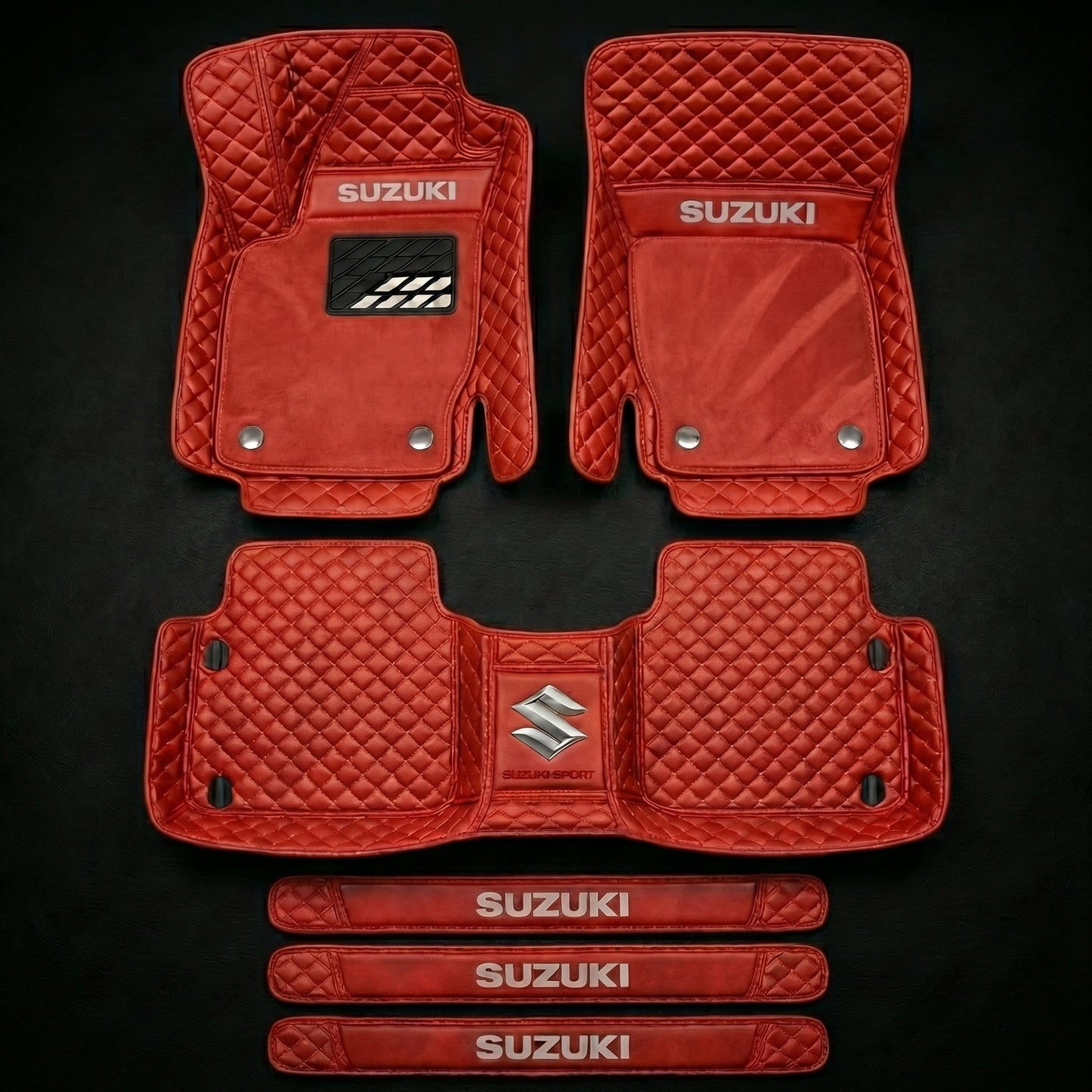 Set di tappetini auto premium, finitura in pelle – pulizia ed eleganza ogni giorno