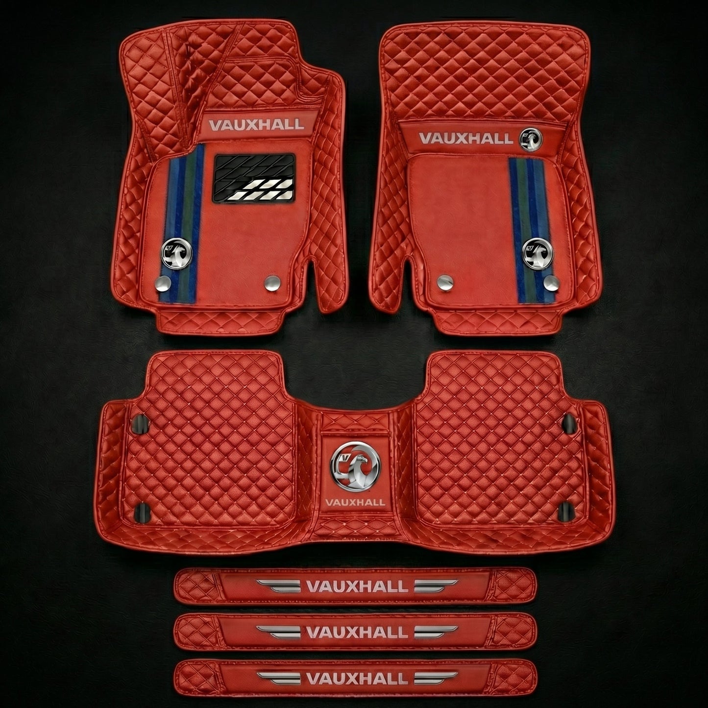 Set di tappetini auto premium, finitura in pelle – pulizia ed eleganza ogni giorno