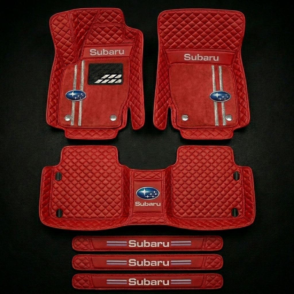 Set di tappetini auto premium, finitura in pelle – pulizia ed eleganza ogni giorno