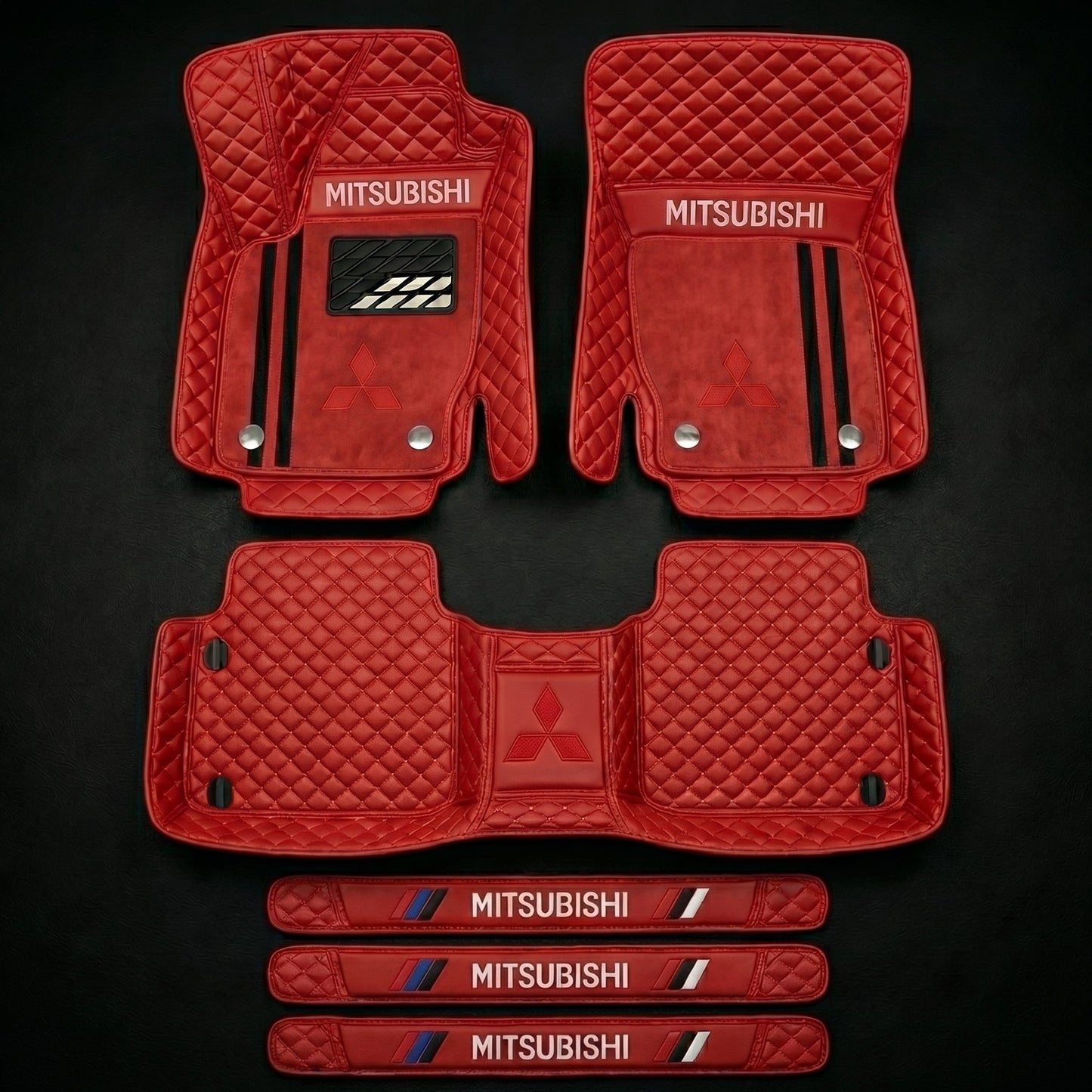 Set di tappetini auto premium, finitura in pelle – pulizia ed eleganza ogni giorno