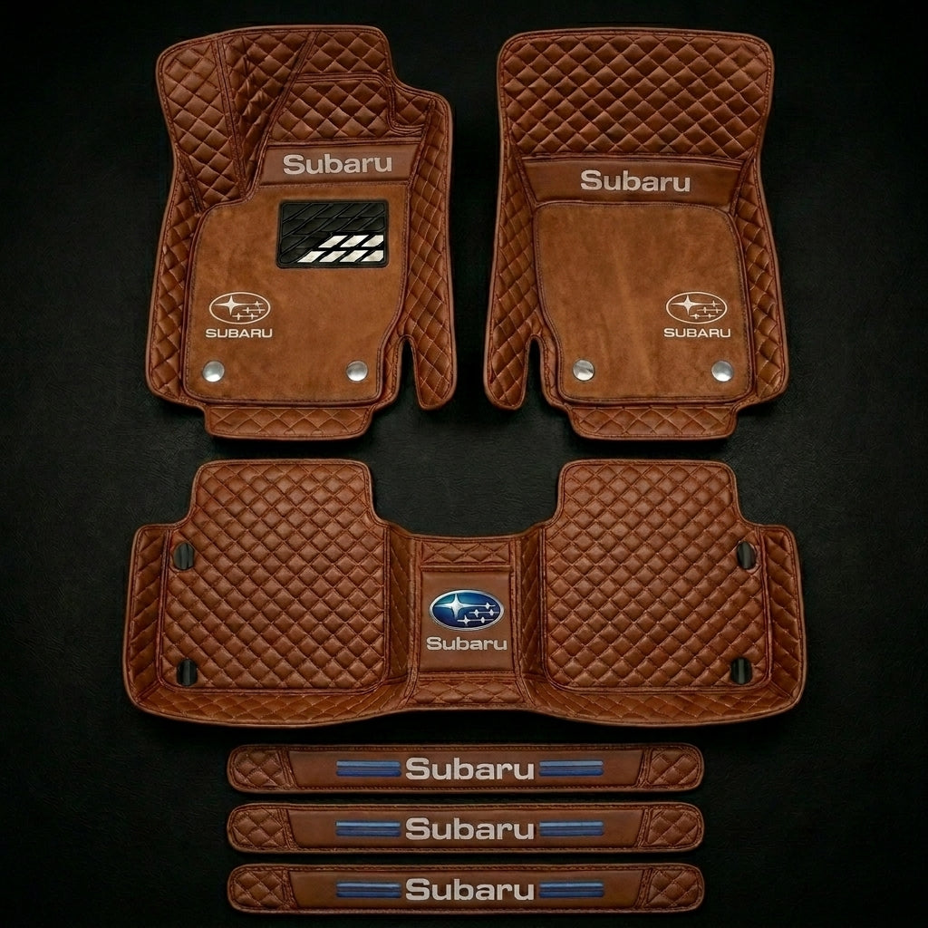 Set di tappetini auto premium, finitura in pelle – pulizia ed eleganza ogni giorno