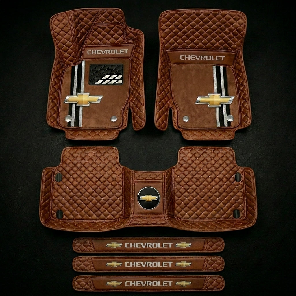 Set di tappetini auto premium, finitura in pelle – pulizia ed eleganza ogni giorno