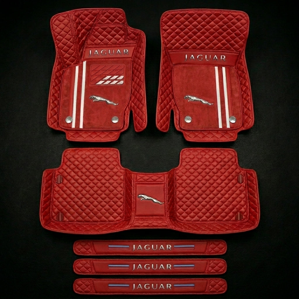 Set di tappetini auto premium, finitura in pelle – pulizia ed eleganza ogni giorno